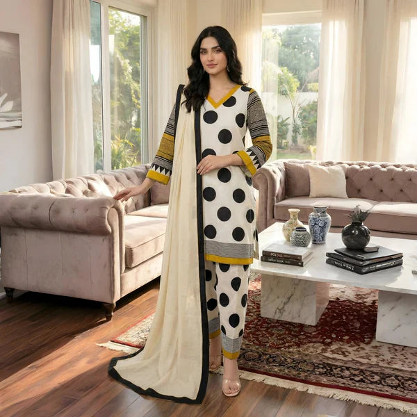 suhana Digital Print 3 Piece