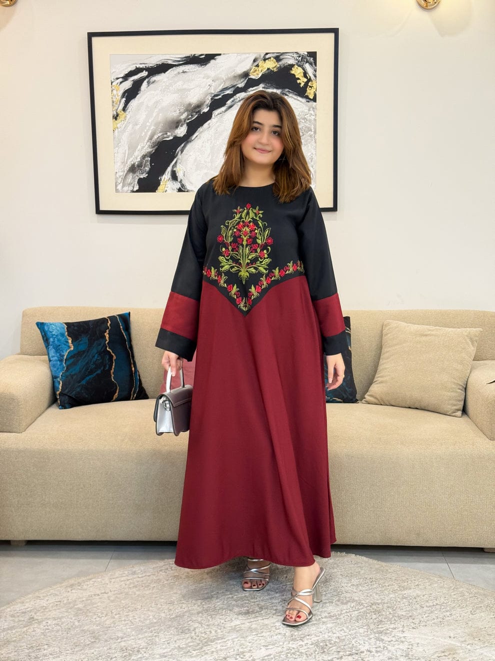 Honey DIGITAL PRINT Long Length STITCHED FOR GIRLS