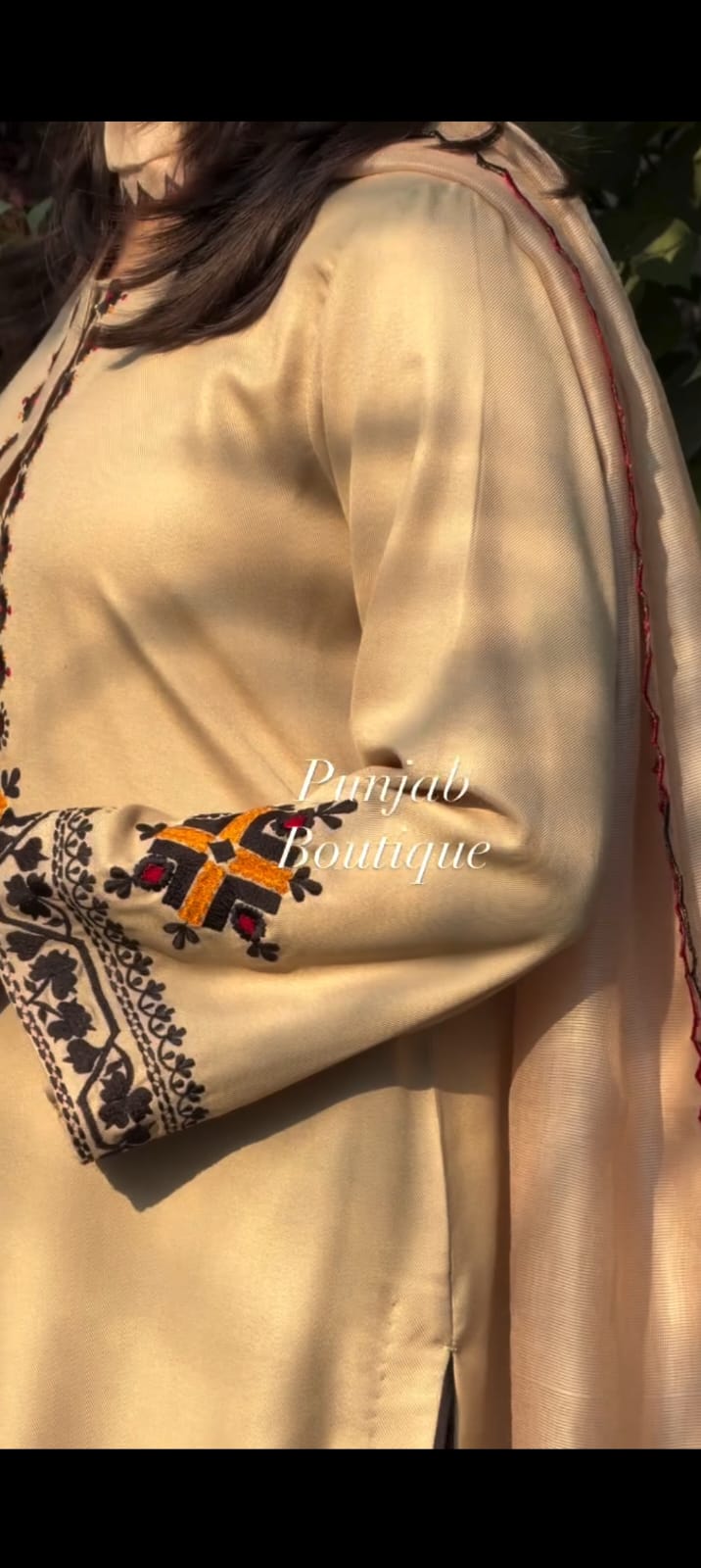 Skin Shine Embroidery 3 Piece Stitched