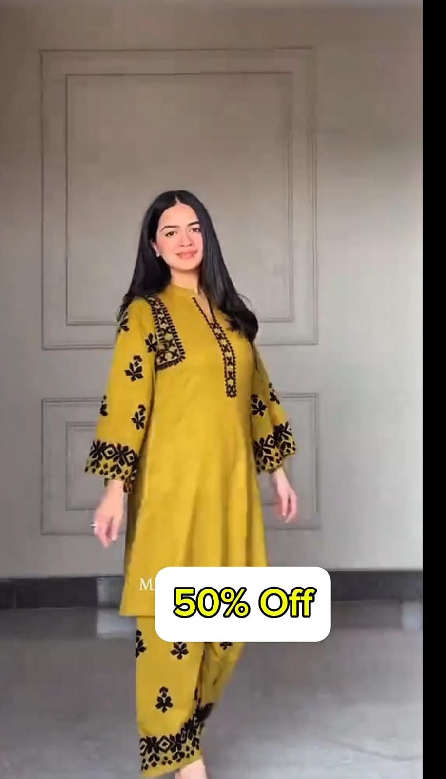 Alisha Embroidery 2 Piece Stitched