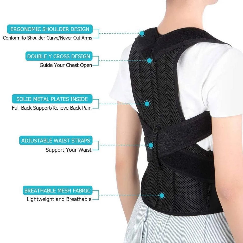 Adjustable Posture Back Belt Female And Male