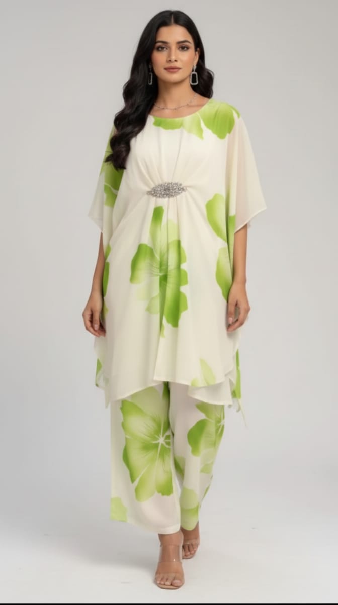 Warda western Digital Print 2 Piece