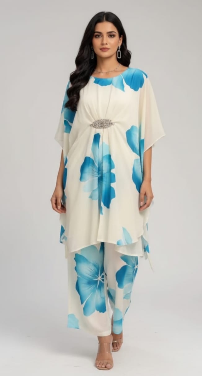 Warda western Digital Print 2 Piece